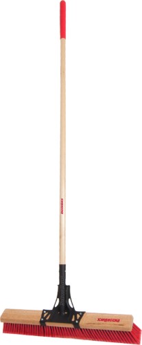 MULTI-SURFACE BROOM RED 24IN