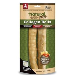 NATURAL PET COLLAGEN ROLLS 10.9Z