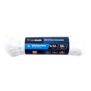 PARACORD WHITE 50FT