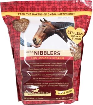 OMEGA NIBBLER LO SUGR 3.5LB APPL