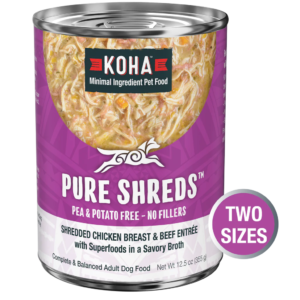 KOHA SHREDS CKN/BEEF 12.5OZ