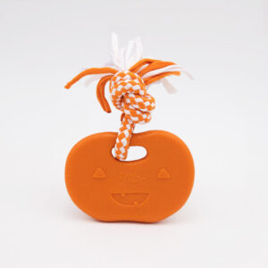 TUFF TEETHER PUMPKIN DOG TOY