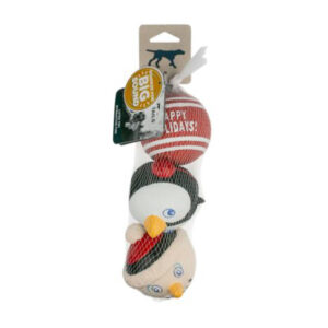 TTLS SQKY WINTER BALLS 3PK