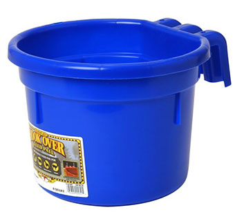HOOK OVER PAIL 8QT LG BLUE