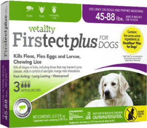 FIRSTECT+ DOG 45-88LBS 3PK