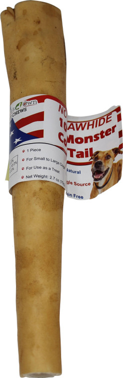 NOT RAWHIDE COW TAIL MONSTER