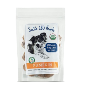 SUZIES CBD HEARTS PMKN 8OZ TREAT