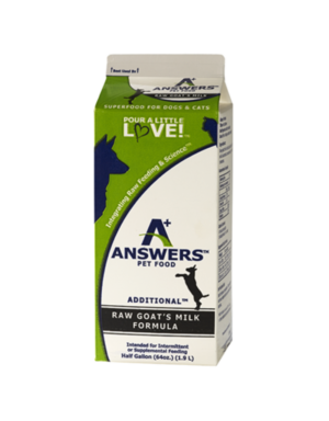 ANSWERS FZN GOAT MILK 1/2GAL