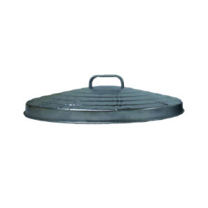 31 GAL GALV TRASH LID ONLY