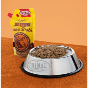 PRIMAL DOG FZN BF BROTH 20OZ