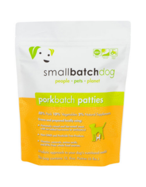 SMALLBATCH FRZ PAT PORK 6#