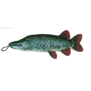 SD DENIM FISH MUSKIE TOY
