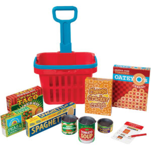 M&D ROLLING GROCERY BASKET