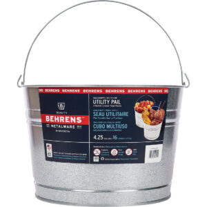 WASH TUB GALVANIZED 4 GALLON