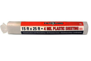 POLYETHYLENE SHEET CLEAR 15X25'