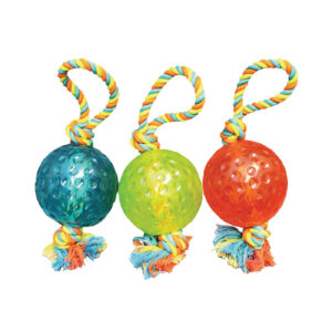 CHOMPERTUG TOY W BALL 13"