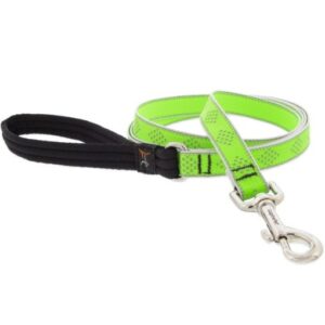HL 3/4in Green-Diamond 4ft Leash