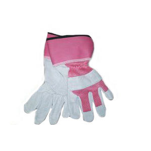 SUEDE COWHIDE MESH BACK LG