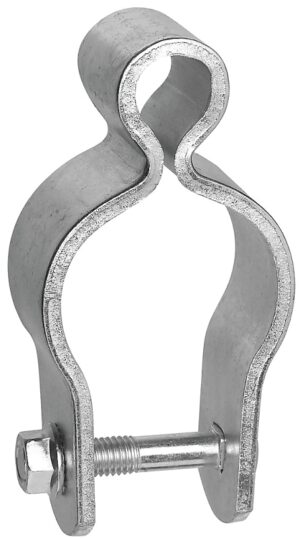 PIPE GATE HINGE ZINC 2"