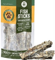 HUNGRY PAWS FISH STICKS 5OZ