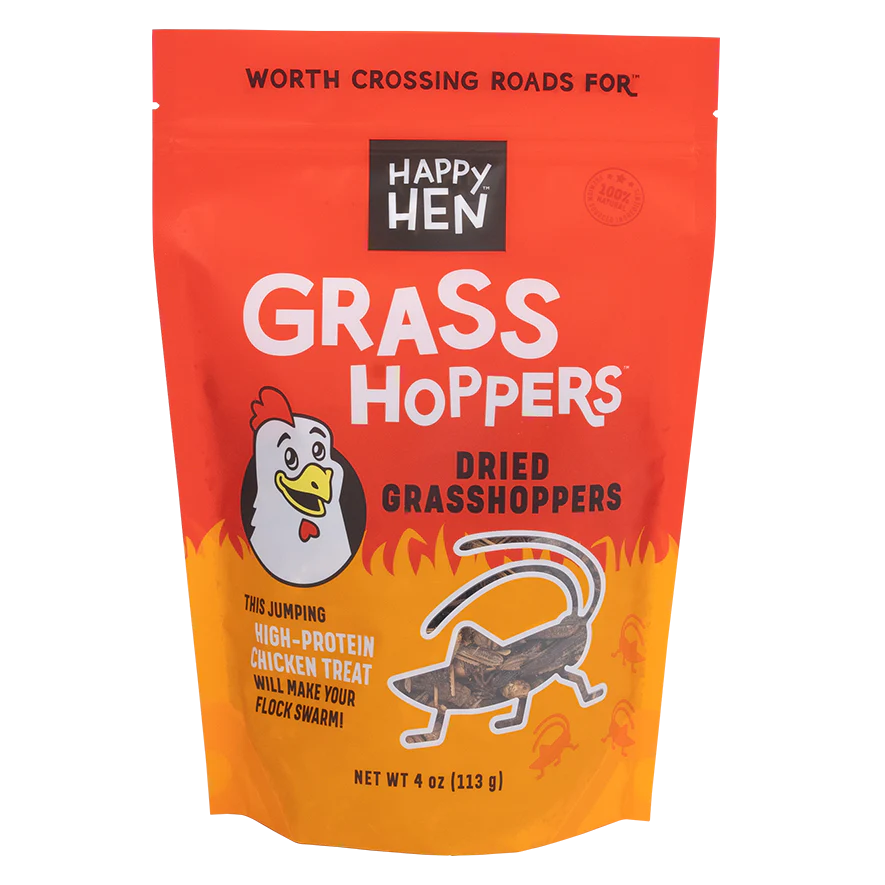 HAPPY HEN GRASSHOPPERS 4OZ