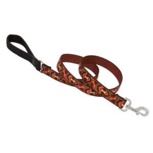 1IN SUNFLOWERS 6FT LEASH