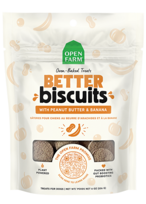 OPENFARM BB PB&BNA DOG TRT 8OZ