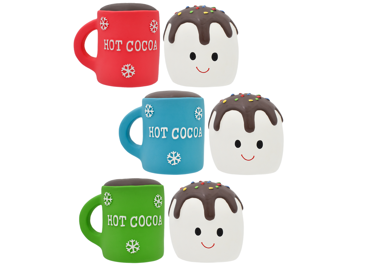 MULTIPET HOT COCOA/MARSH DOG TOY