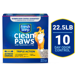 FRESH STEP CLN PAW TRPL 22.5#