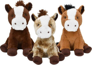 MULTIPET SITTING HORSE DOG TOY