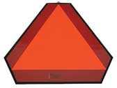SLOW MOVING VEHICLE SIGN