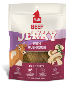 PLATO JRKY BF SHRM 16OZ