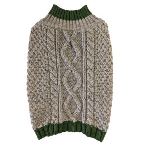 FP ALPINE CABLE SWEATER TAUPE XS