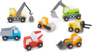 M&D WOODEN CUSTRUCTION VEHICLES