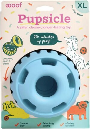 WOOF PUPSICLE BLUE XL