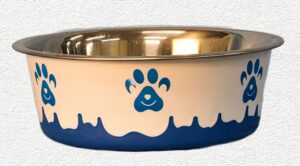 NON-SKID BOWL 28OZ BLUE PAW