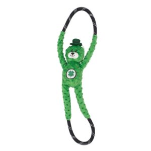 ZIPPYPAWS ROPETUGZ LUCKY BEAR