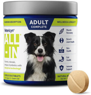 VETERICYN ALL IN 1 DOG SUPP 90