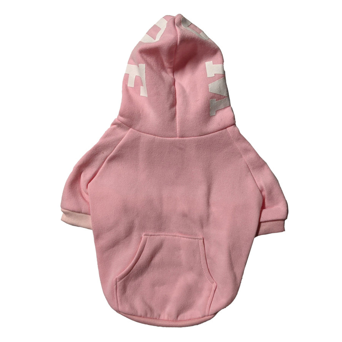 COSMO WOOF HOODIE PINK LG