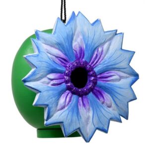BIRD HOUSE GORD-O CORNFLOWER