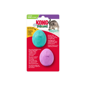 KONG INFUSED EGG WITH CATNIP 2PK