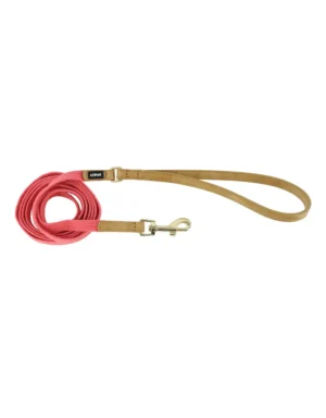 LIL PAL WOVEN LEASH PINK 3/8X6