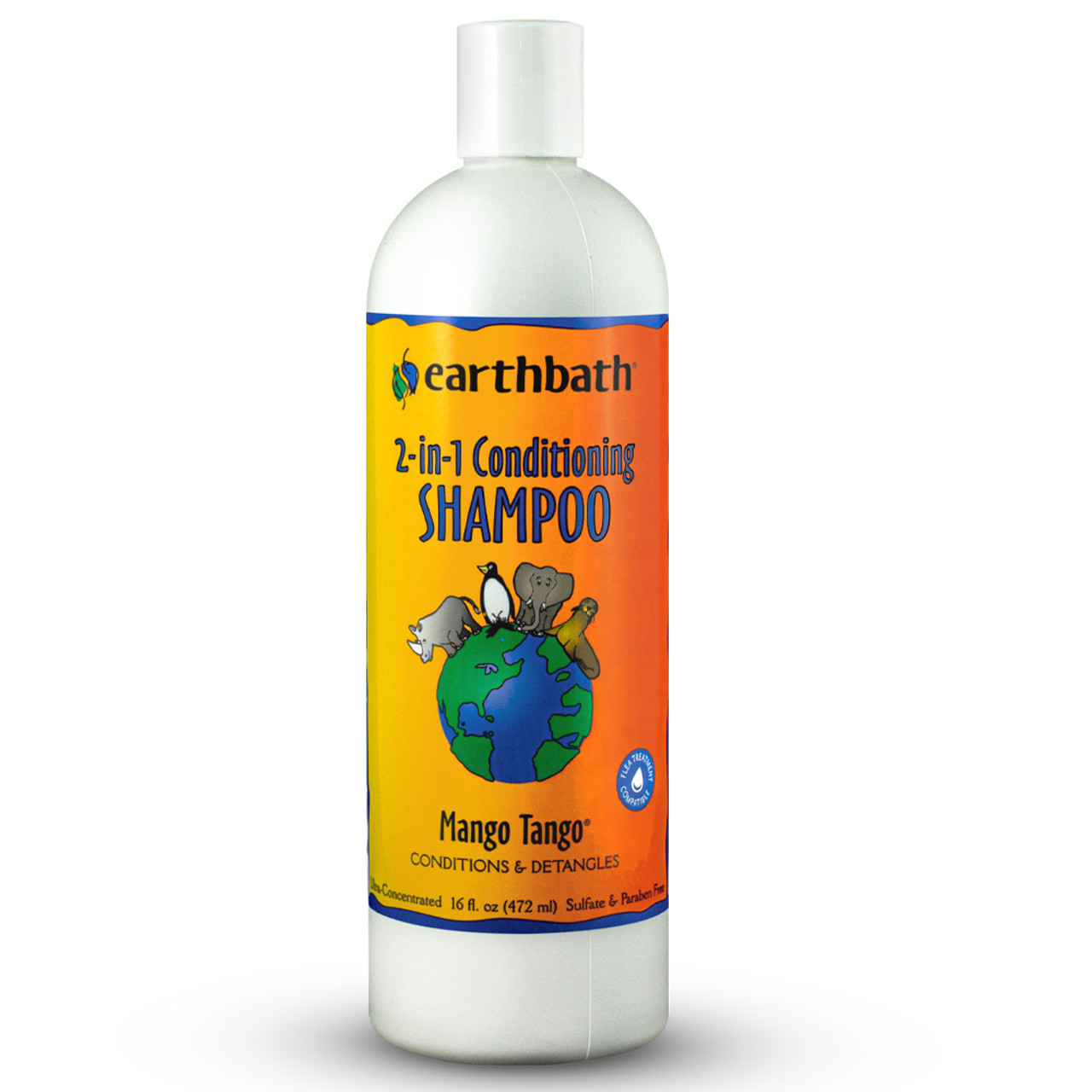 EARTHBATH 2-IN-1 SHAMP MANGO
