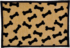 LP FASHION DOG MAT DANCING BONES