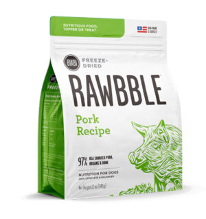RAWBBLE FZD PORK 12OZ