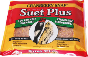 SUET PLUS CRANBERRY SNAP 11 OZ