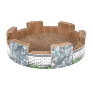 CORRUGATED CATNIP CASTLE