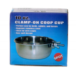 COOP CUP STAINLESS STEEL W/ BOLT