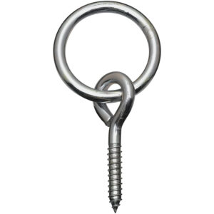 HITCH RING W/ SCREW EYE