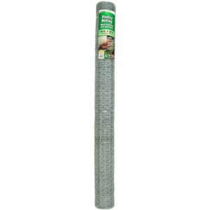 GALV 1" POULTRY HEX NETTING 48"